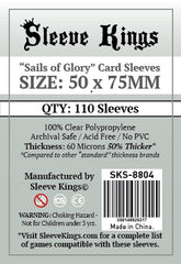 Sleeve Kings - Sails Of Glory' Sleeves 50mm X 75mm 110ct